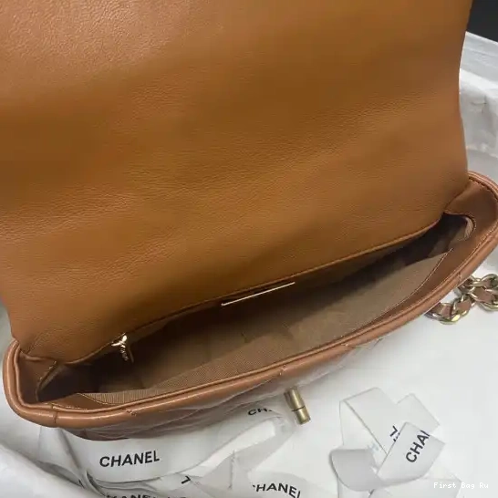 First Bag Ru CHANEL 19 BAG FLAP 0613